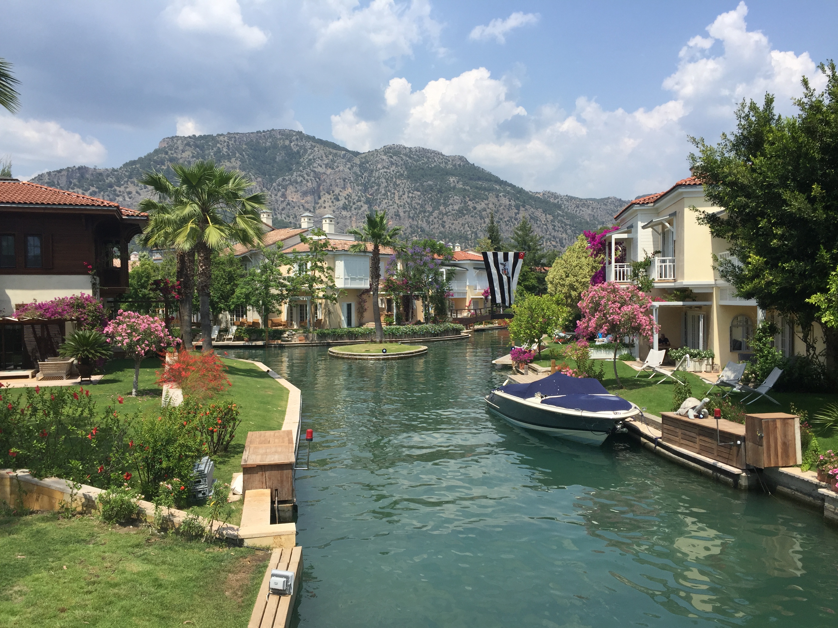 Göcek harbour residential area (Turkiye 2017)