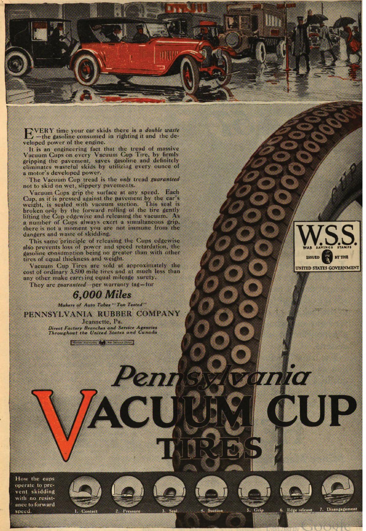 Pennsylvania Vacuum Cup Tires ad